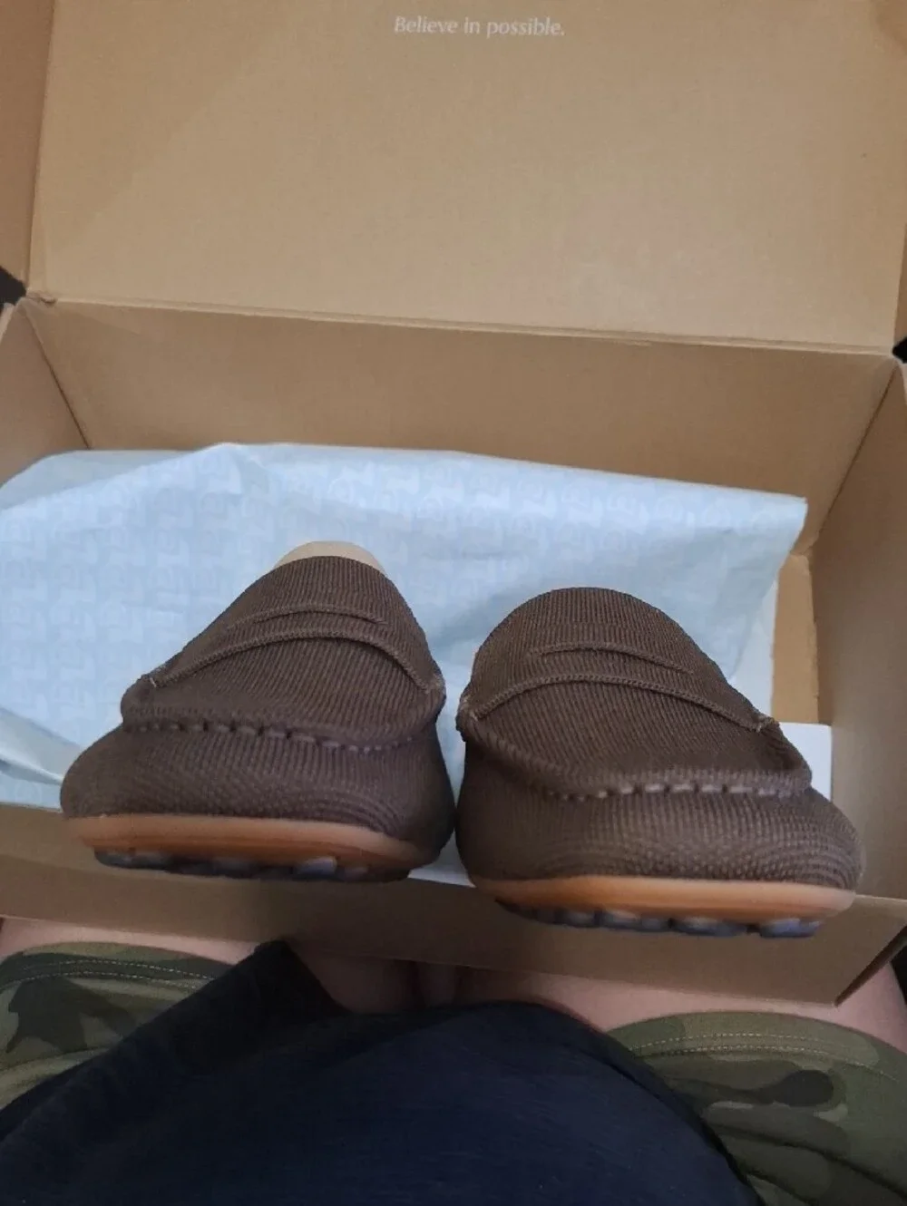 NIB Mens Rothy's The Daily Driver Dark Roast. Sz 13